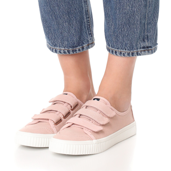 Sperry Topsider Canvas Velcro Sneakers 